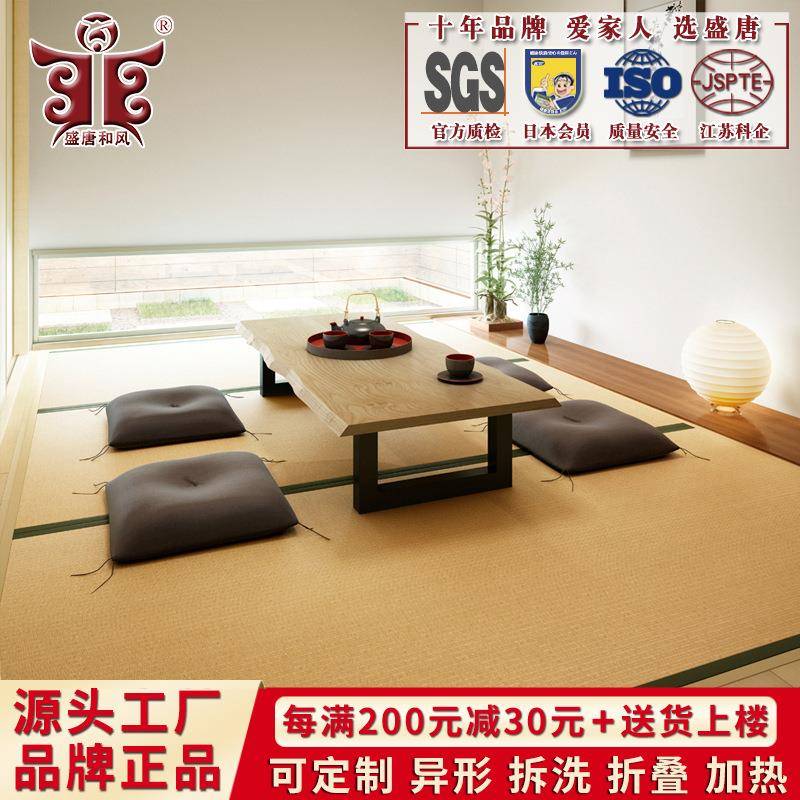 树脂席榻榻米垫子椰棕地垫踏踏米日式塌塌米床垫地铺睡垫可定