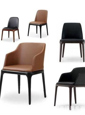 养老院实木扶手食堂餐厅餐椅适老化带扶手康养院阅览室洽谈餐桌椅