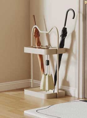 雨伞收纳架家用门口放伞神器落地简约网红挂放伞架可沥水装伞架子