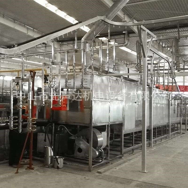 不锈钢器皿水壶高压锅盖铝制 悬挂链式超声波喷淋清洗线 除油除蜡图片