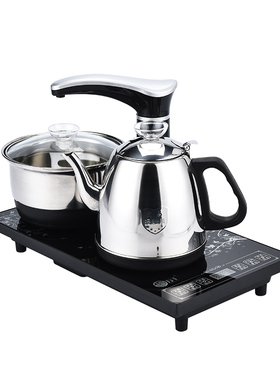 福万千茶具电热水壶全自动抽水上水电磁炉家用烧水壶套装主机配件