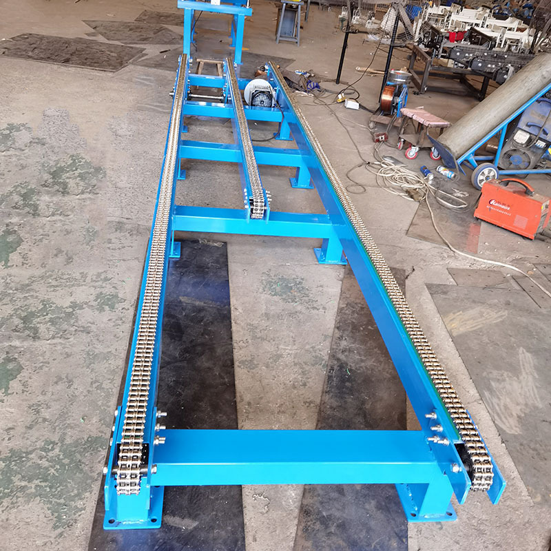 定制链条输送机 木门生产流水线传送带多排链条运输机