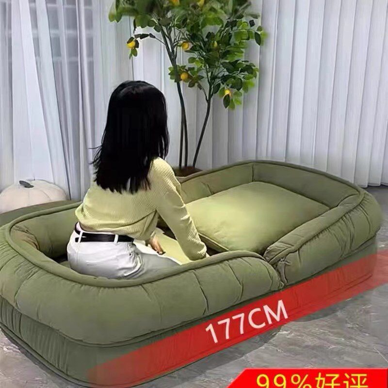 人类狗窝懒人沙发可躺可睡折叠躺椅榻榻米飘窗阳台卧室单人小沙发,住宅家具,懒人沙发,淘宝优惠券,粉丝福利购,淘宝优惠卷