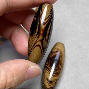 柳柳天珠血小柳锁骨链项链吊坠DIY文玩配饰珠纯手工盘玩变色男女