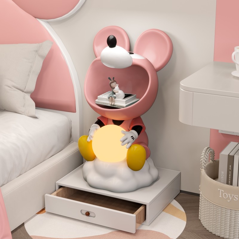 2024年新款网红床头柜家用卧室儿童房替代创意迷你女孩子男孩卡通,住宅家具,床头柜,淘宝优惠券,粉丝福利购,淘宝优惠卷