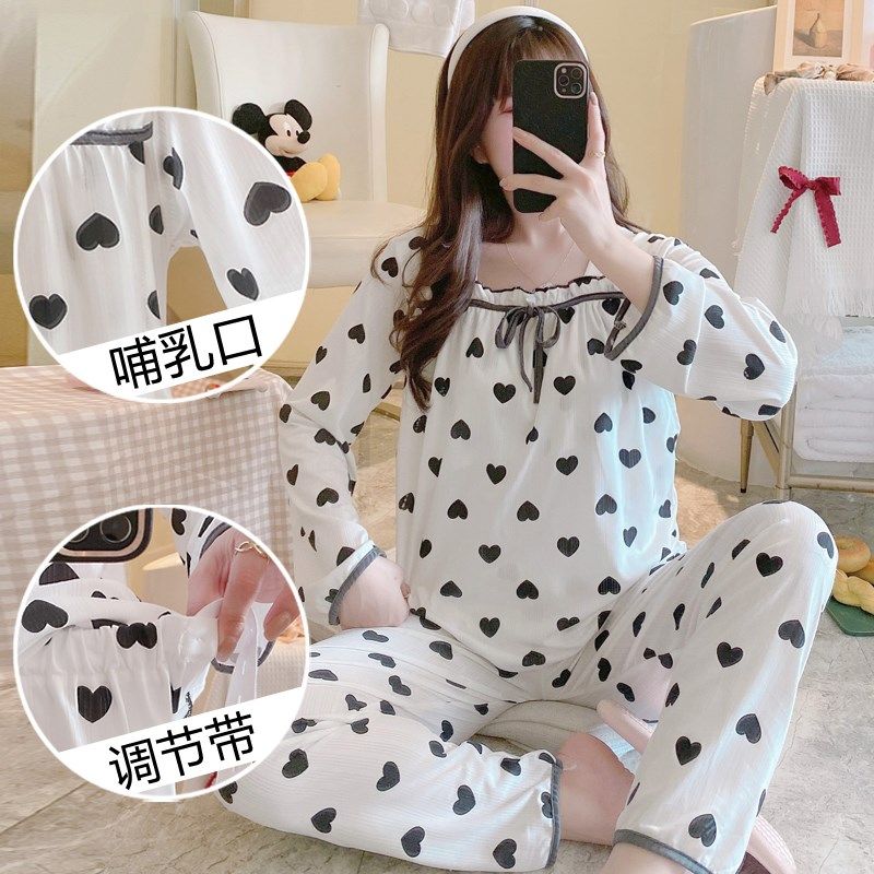 月子服夏季薄款纯棉产后5月份6孕妇睡衣女7春夏天产妇哺乳家居服8,孕妇装/孕产妇用品/营养,家居服套装,淘宝优惠券,粉丝福利购,淘宝优惠卷