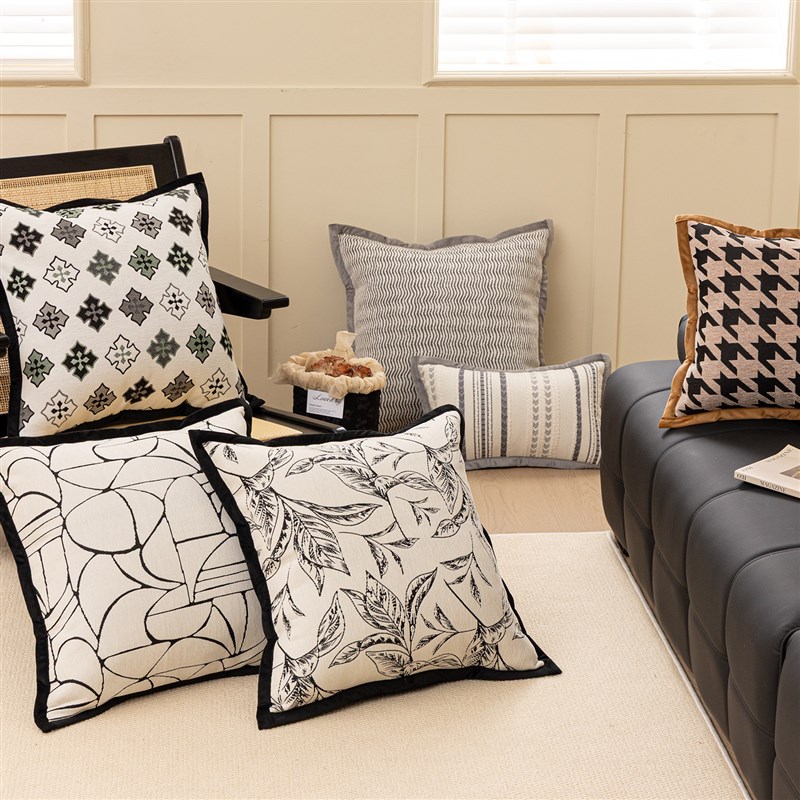 抱枕靠垫沙发客h厅女生睡觉专用靠垫套轻奢高级感靠枕套罩大靠背