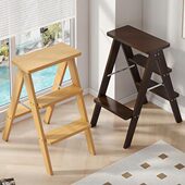 多功能梯凳折叠凳子家用高脚凳便携登高楼梯吧台凳步梯厨房高板凳