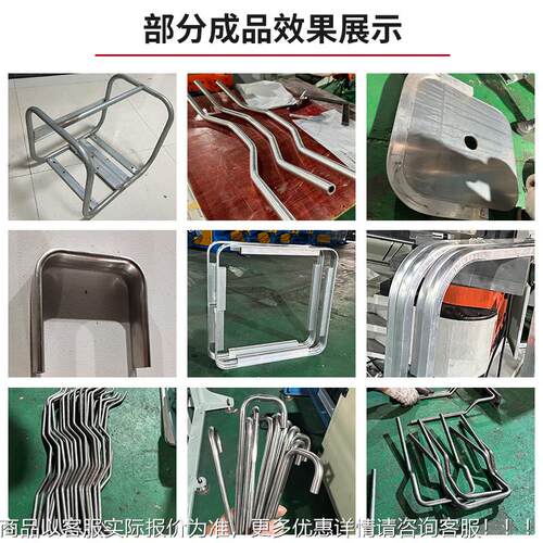半动弯管圆液机压铝管铁管不锈钢管铜管方管数控折弯自机GT-38WZZ