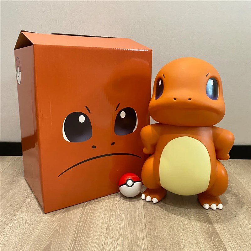 【拾壹】网红可爱创意车载娇小y火龙装饰汽车摆件杰尼龟宝可梦公