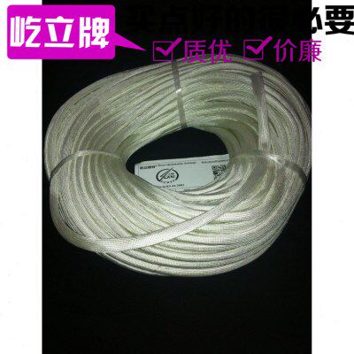 环保耐高温套管 600°C定纹管12mm 高温套管Ф12 玻璃纤维 100m