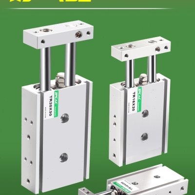 TR6双轴10双杆40小型16气动20大推力25/30/40/50气缸75S替亚德客