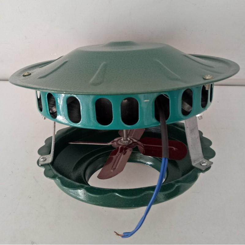 家用引风机烟筒抽风机农村烟囱倒烟排烟吸烟机加大盖加厚加重100W