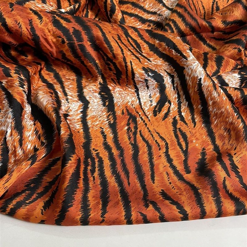 D66夏季色丁印花雪纺布头柔软垂坠不透连衣裙上衣diy工厂剩余面料,纺织面料/辅料/配套,面料/布类,淘宝优惠券,粉丝福利购,淘宝优惠卷