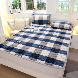 A类抗菌牛奶绒床褥学生宿舍1加绒床单可水洗防滑铺床不跑毛毯垫被