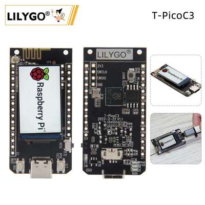 LILYGO T-PicoC3 树莓派 RP2040 ESP32-C3 LCD Tensorflow lite