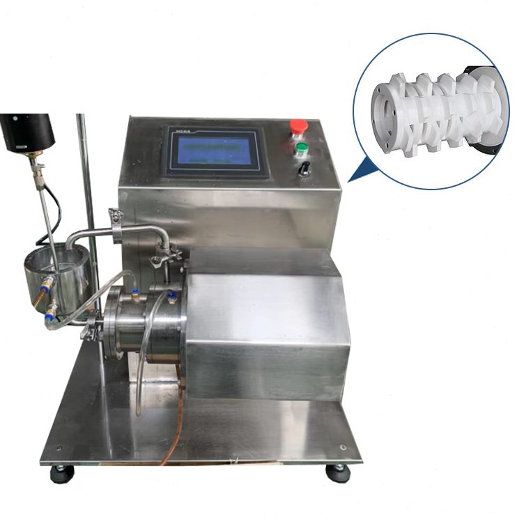 实验室卧 砂磨机化工实验设备卧式砂磨机小型湿法研磨机达瑞亿