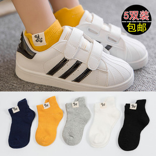 12岁女童船袜春秋季 薄款 宝宝袜 男童1 儿童袜子纯棉夏季