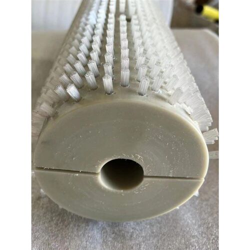 尼龙工业毛刷辊滚筒刷清洗机辊毛刷轮耐高温防静电除尘筛沙清扫辊