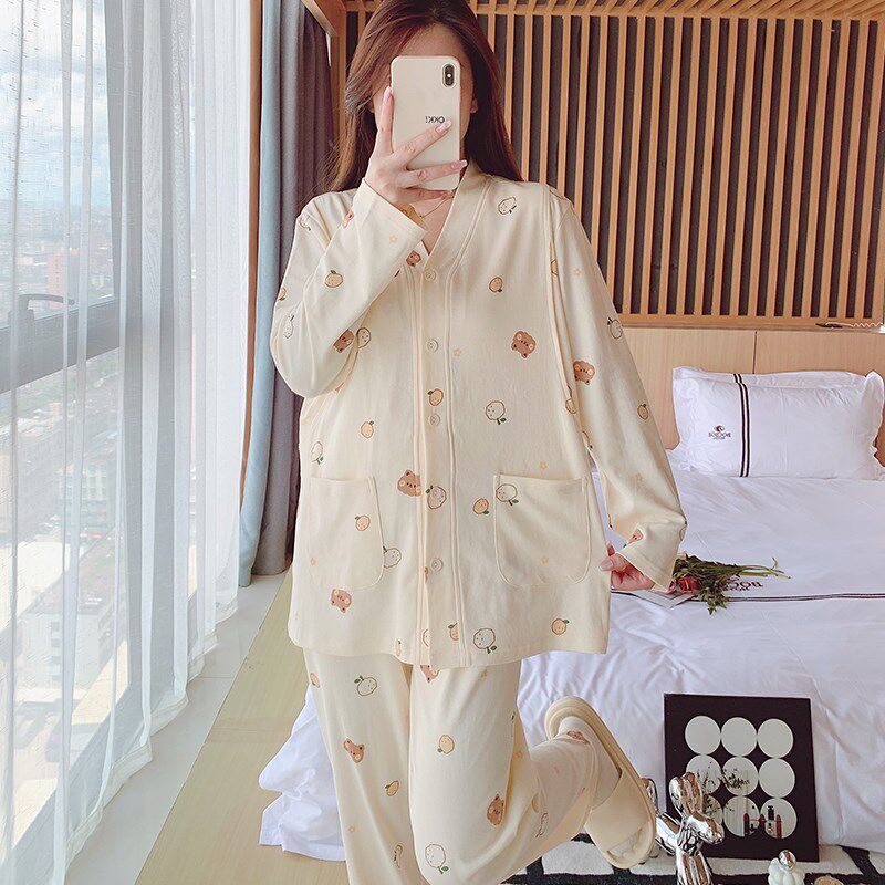 月子服秋季产后纯棉哺乳衣10月份孕妇睡衣产妇春秋喂奶家居服套装,孕妇装/孕产妇用品/营养,家居服套装,淘宝优惠券,粉丝福利购,淘宝优惠卷