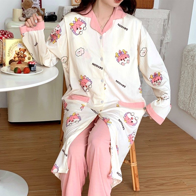 纯棉带胸垫月子服待产裙裤子两件套产房春秋孕妇睡衣夏季哺乳睡裙,孕妇装/孕产妇用品/营养,家居服套装,淘宝优惠券,粉丝福利购,淘宝优惠卷