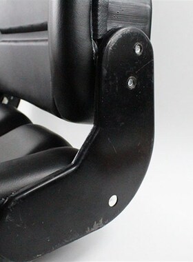 叉车座椅 优质皮革椅子 螺丝间距33CM 适用台励福 杭叉R30/R45