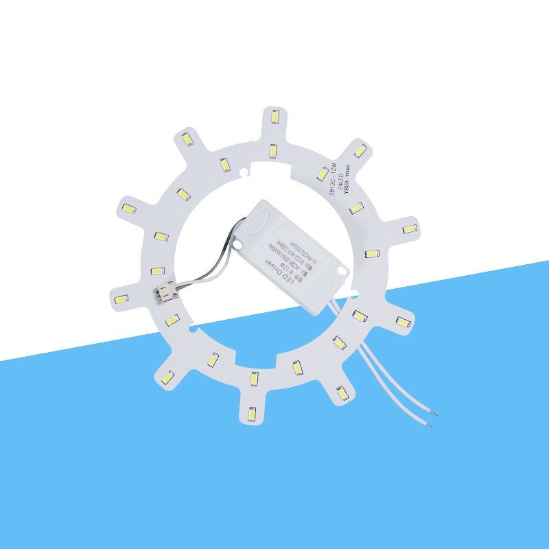 led吸顶灯灯板灯芯齿轮形替换led灯管贴片灯盘灯泡高亮节能家用,家装灯饰光源,LED球泡灯,淘宝优惠券,粉丝福利购,淘宝优惠卷