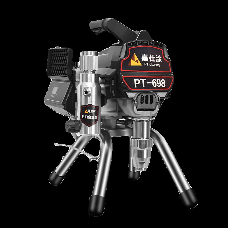 电动乳胶c漆喷涂机全自动无气小型油漆涂料喷漆机一体机柱塞式