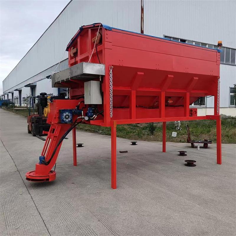 车载式融雪剂撒布机市政道路清雪除冰洒盐机小型后挂式融雪撒盐机