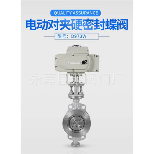 电动法兰电动蝶阀-浙江南阀门供应对夹电动蝶阀D973W-16P