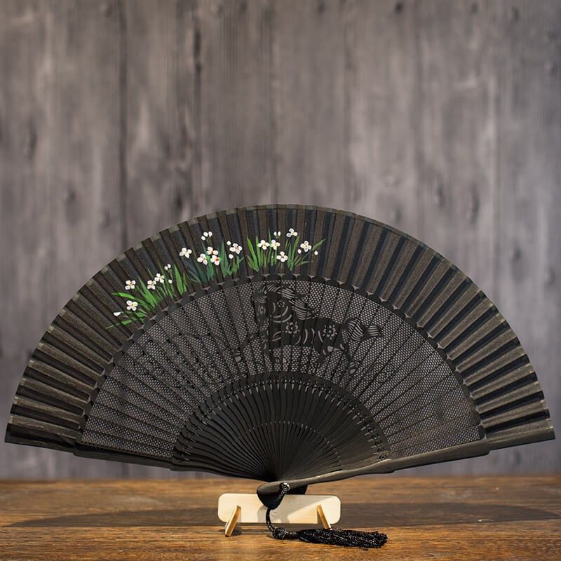 苏州复古风礼品扇子折扇中国风古风女扇手绘扇面雕花扇骨工艺扇子,居家日用,扇子,淘宝优惠券,粉丝福利购,淘宝优惠卷