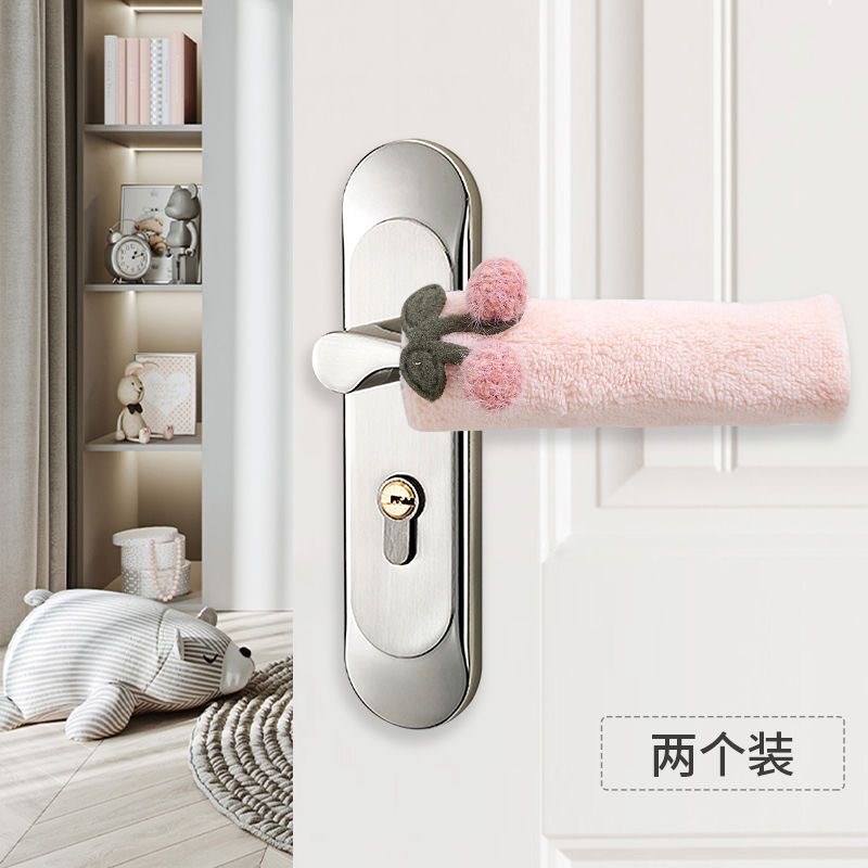 门把手护套冬季防静电门把套月子门把手套防碰撞保护套门把手装饰图片