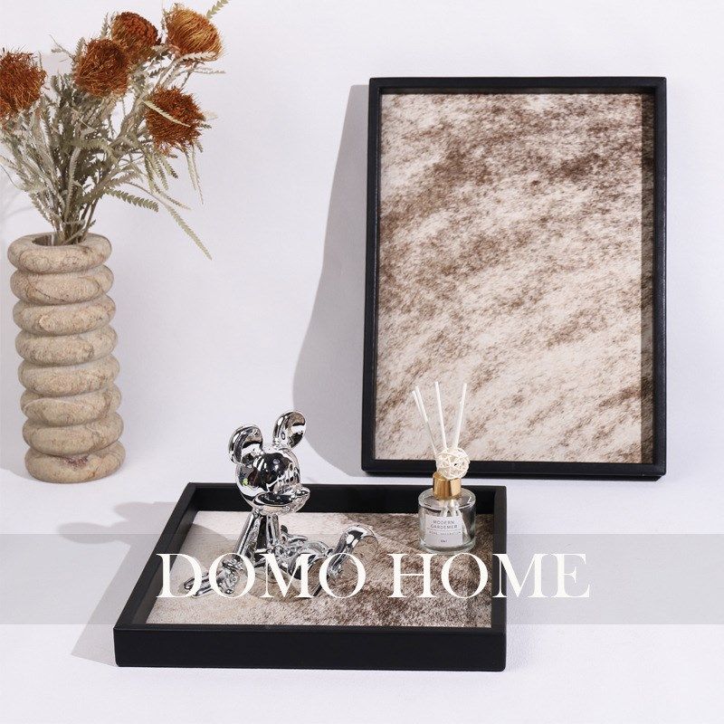 侘寂轻奢马毛几何托盘棋盘格样板房家居卧室衣帽间床头柜收纳摆件,纺织面料/辅料/配套,服装加工设备,淘宝优惠券,粉丝福利购,淘宝优惠卷