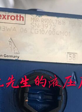 力士乐R900471618 MH3WA06CG10/004M01