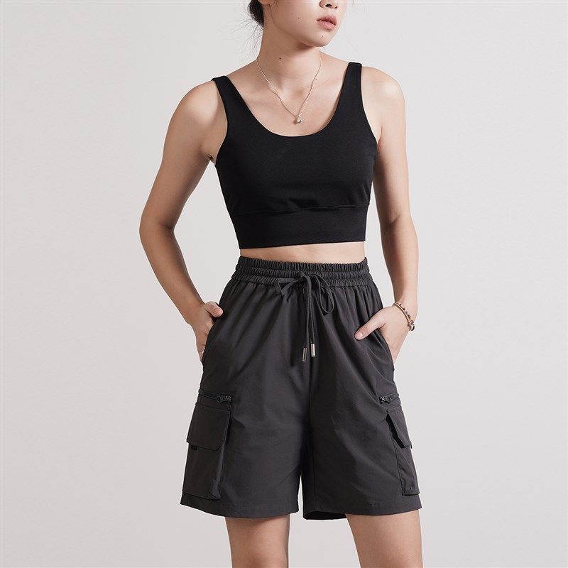 偶得一物工装机能风短裤 男女款 轻薄抗皱 多口袋户外运动休闲,女装/女士精品,休闲裤,淘宝优惠券,粉丝福利购,淘宝优惠卷