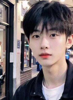 假发男短发韩版帅气新款男式士碎盖日常齐刘海自然蓬松男生全头套