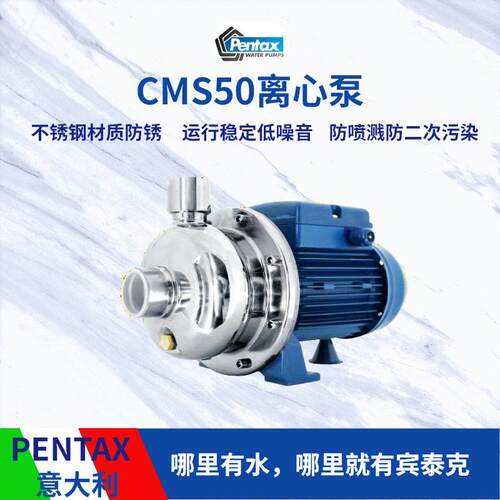 意大利宾泰克卧式离心泵CMS50家用暖通循环系统压泵