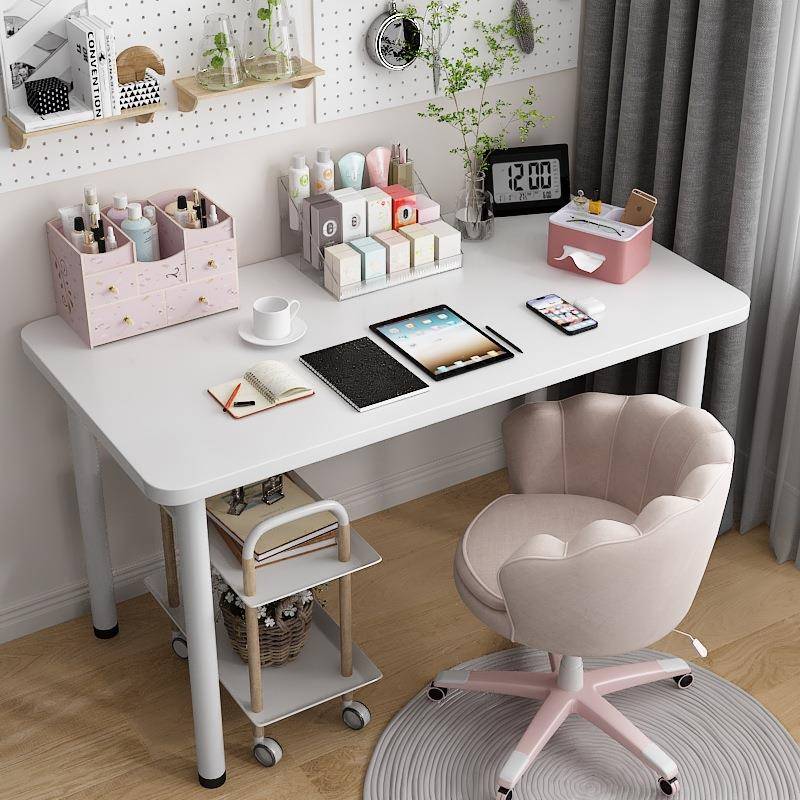 出租女生室女电脑桌学生卧室工作台书桌出租屋家用租屋用学桌子简