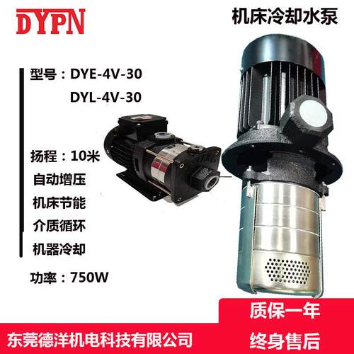 东莞卧式自吸泵DYE4V30750W1寸设备水泵机床冷却水泵