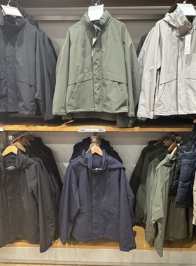 男女装防风立领茄克户外休闲夹克连帽外套R473907/478264/475038