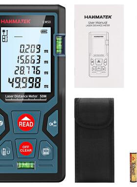 激光测距仪50m100m数字尺测试工具高精度远距离