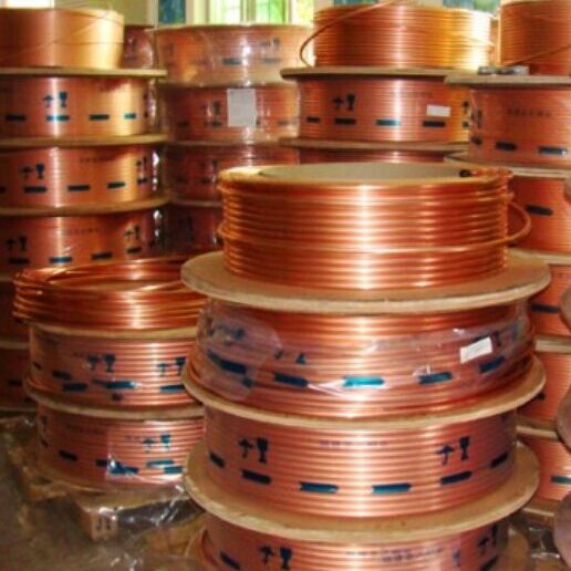 龙煜水软管Φ12.7×0.8/公斤 紫铜盘管空调管软态水管氟管盘铜管