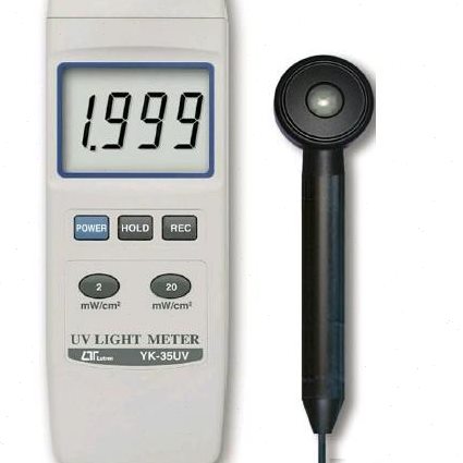 台湾路昌YK-35UV UVA+UVB紫外光强度计 紫外线辐射仪紫外线测试仪