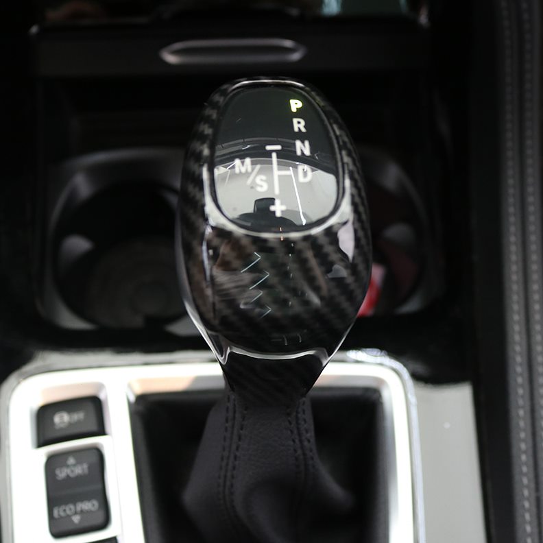 16-19款X1档把套1系三厢18款2系旅行车档把碳纤盖档杆改装贴