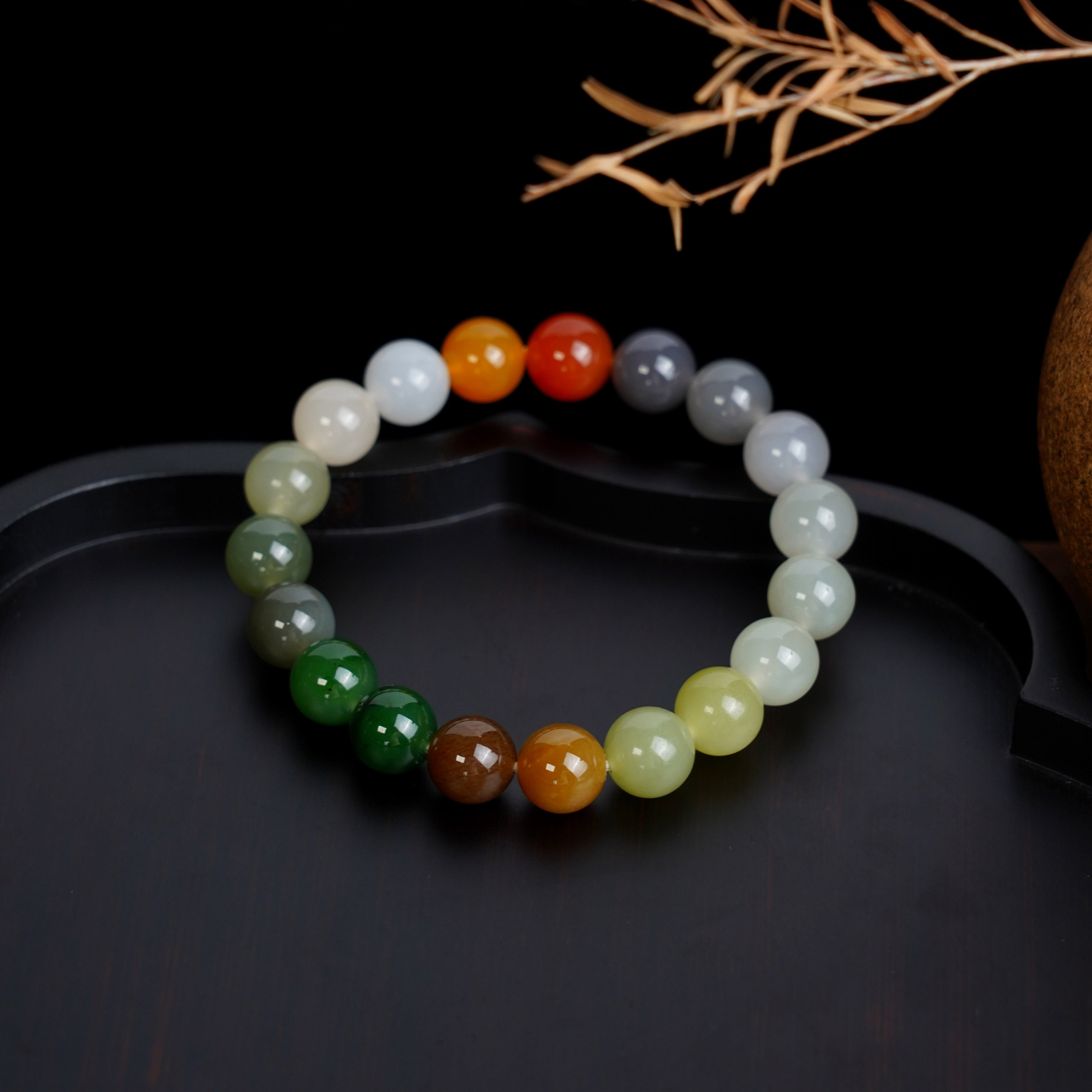 Winnie专属 ·龙老板珠宝和田玉多宝手串