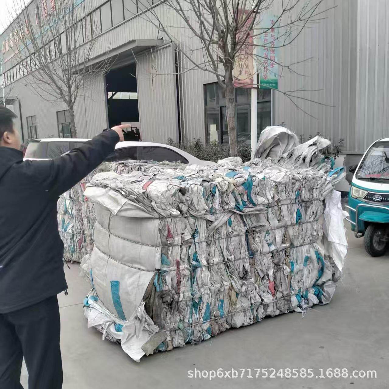 废品压缩打包机滴灌带吨包塑料瓶编织袋线皮塑料纸胶皮下角料打包