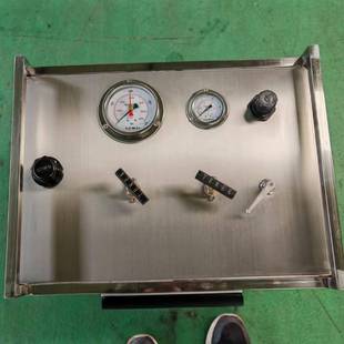 置管路压力测试机水压耐压测试单元 圆盘记录仪便携式 水压试验装