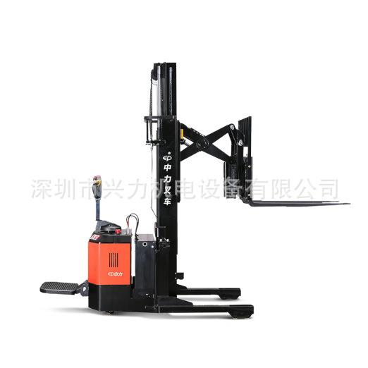 EP全电动堆高叉车1.5吨剪刀叉前移式电动堆高车CQE15S