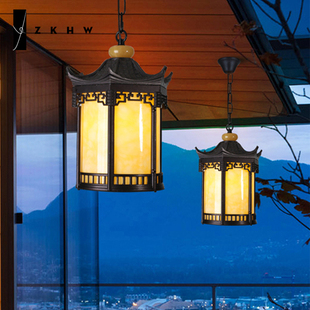 户外吊灯防水庭院室外花园凉亭葡萄架灯别墅大门走廊过道复古吊灯