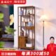 鸡翅木博古架红木置物展示架家用新中式 实木古董架隔断多宝阁轻奢